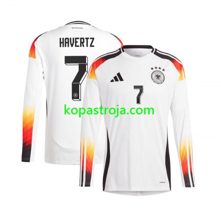 Billiga Fotbollströjor Tyskland Havertz 7 Hemma tröja EM 2024 Långärmad